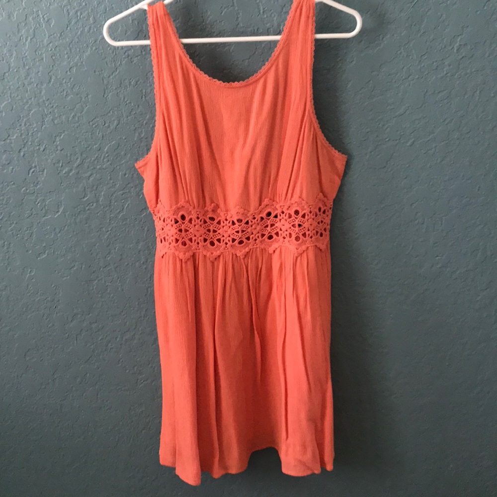 Forever 21 coral summer dress